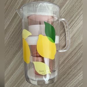 🚨BRAND NEW, NEVER USED🚨 Kate Spade Pitcher and set of 2 cups